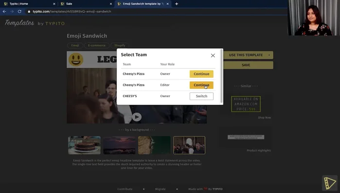 Applica il modello salvato al tuo video.