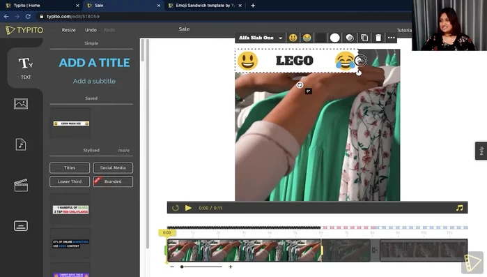 Applica il modello salvato al tuo video.