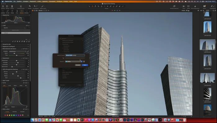 Assegnare un nome allo stile e salvarlo.