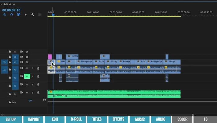 Correzione del colore