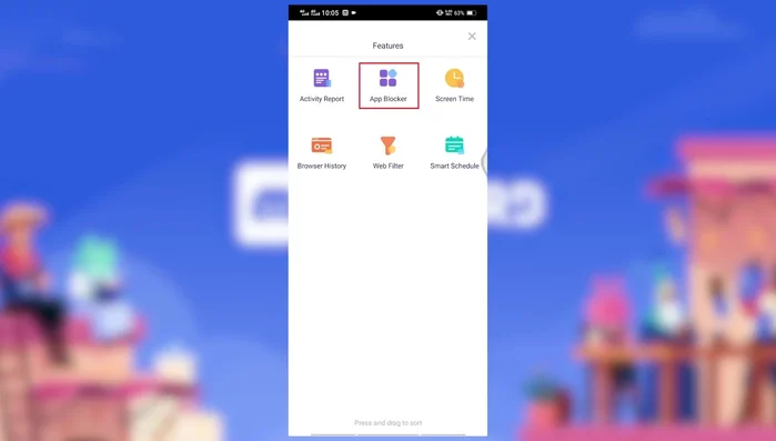 Seleziona 'AdBlocker'.