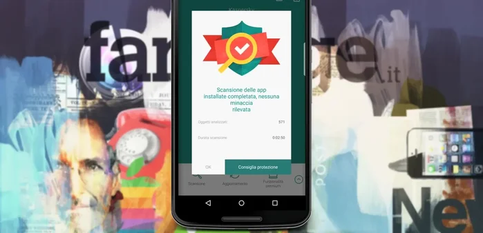 Se vengono rilevati virus o malware, segui le istruzioni dell'app per eliminarli.