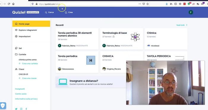 Inserisci il nome del set e una descrizione (facoltativa).