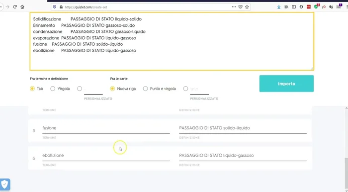 Gestisci le carte doppie cancellandole se necessario.