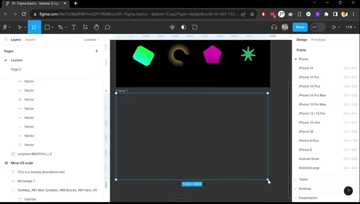 Creazione di Linee e Frecce
