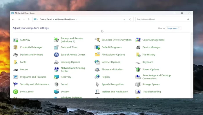 Sul lato sinistro, seleziona "Ripristina impostazioni predefinite". Conferma con "Sì".