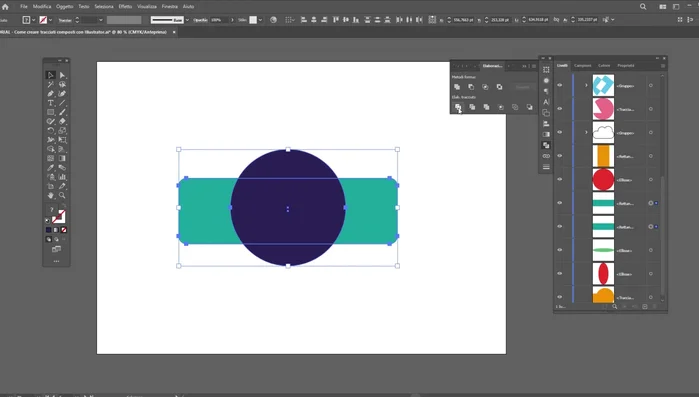 Clicca su "Scomponi".