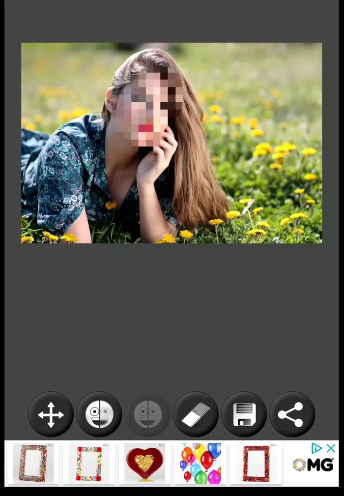 Salva l'immagine modificata.