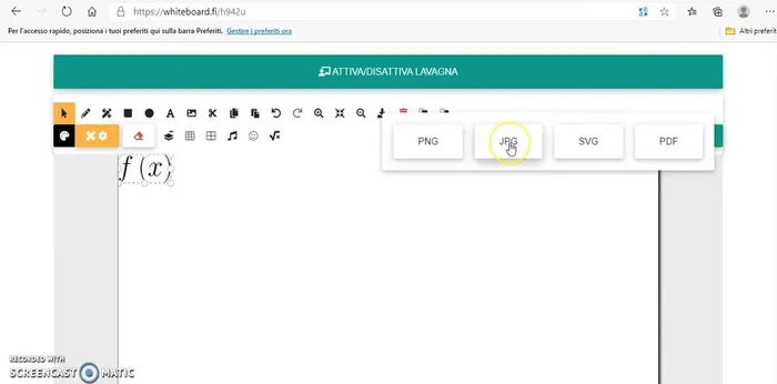 Gli studenti accedono alla classe usando il codice camera o il link condiviso.