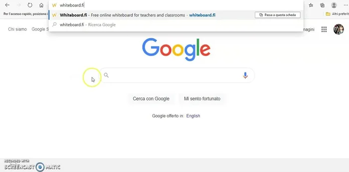Copiare il codice camera o generare il QR code per condividerlo con gli studenti.
