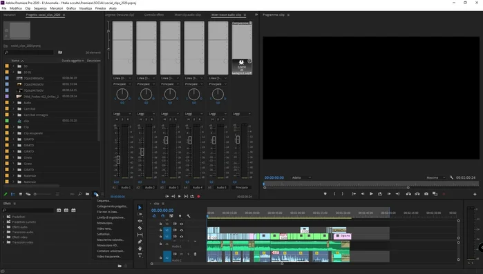 Impostare la risoluzione e proporzioni dei sottotitoli.