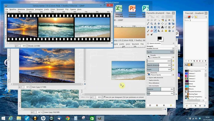 Andare su 'File' -> 'Esporta' e salvare l'immagine come JPEG, scegliendo il nome e il percorso desiderato.