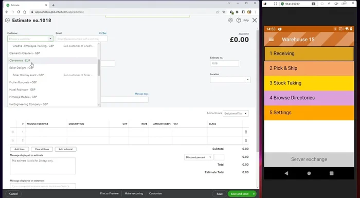 Imposta lo stato del documento a 'Accettato' e salva.
