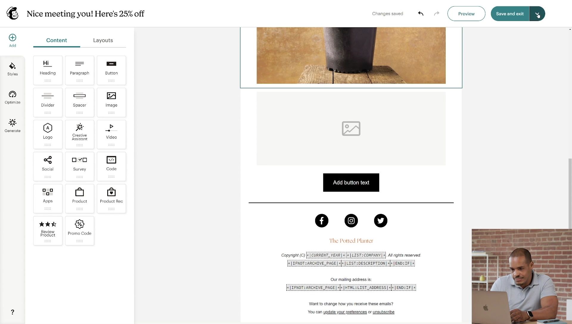 Crea Email Professionali con Mailchimp: Guida Rapida al Nuovo Builder