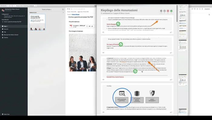 Salvare una copia dell'immagine annotata per preservare l'originale.