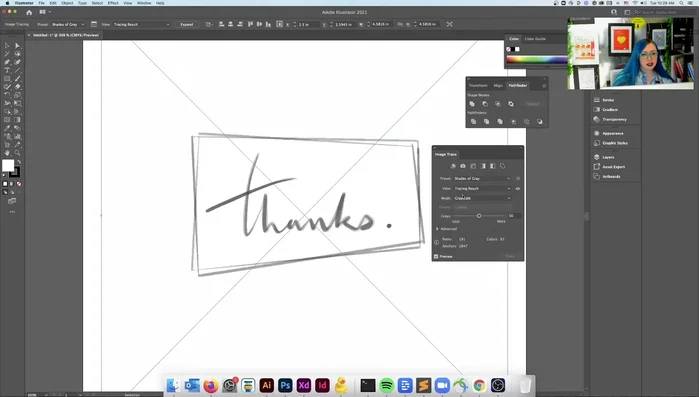 Selezionare "Ignora bianco" per evitare la conversione delle aree bianche.