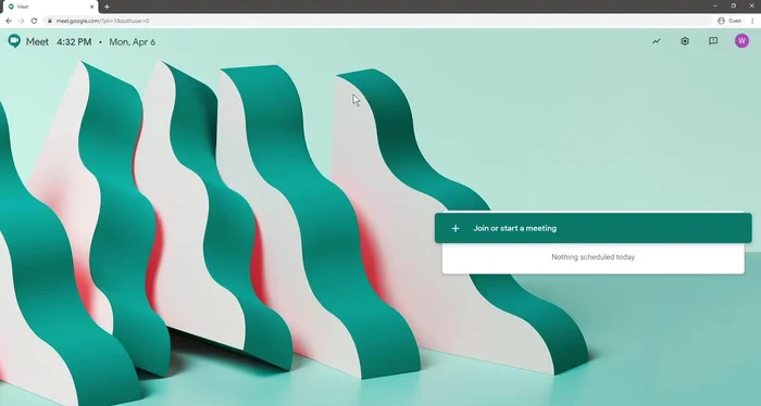 Cliccare su "Partecipa a una riunione" o "Avvia una riunione" (a seconda che si voglia partecipare ad una riunione esistente o crearne una nuova).