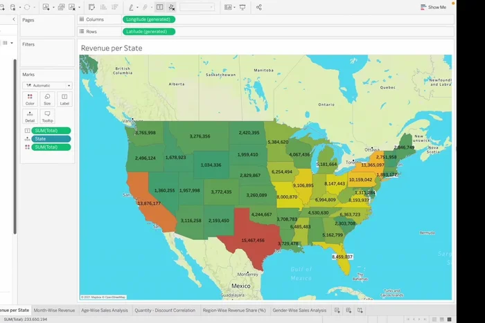 Creazione della Dashboard: Aggiungere tutti i grafici alla dashboard, aggiungere un titolo, un filtro per categoria e formattare gli elementi per una migliore presentazione. Applicare il filtro a tutti i fogli di lavoro.