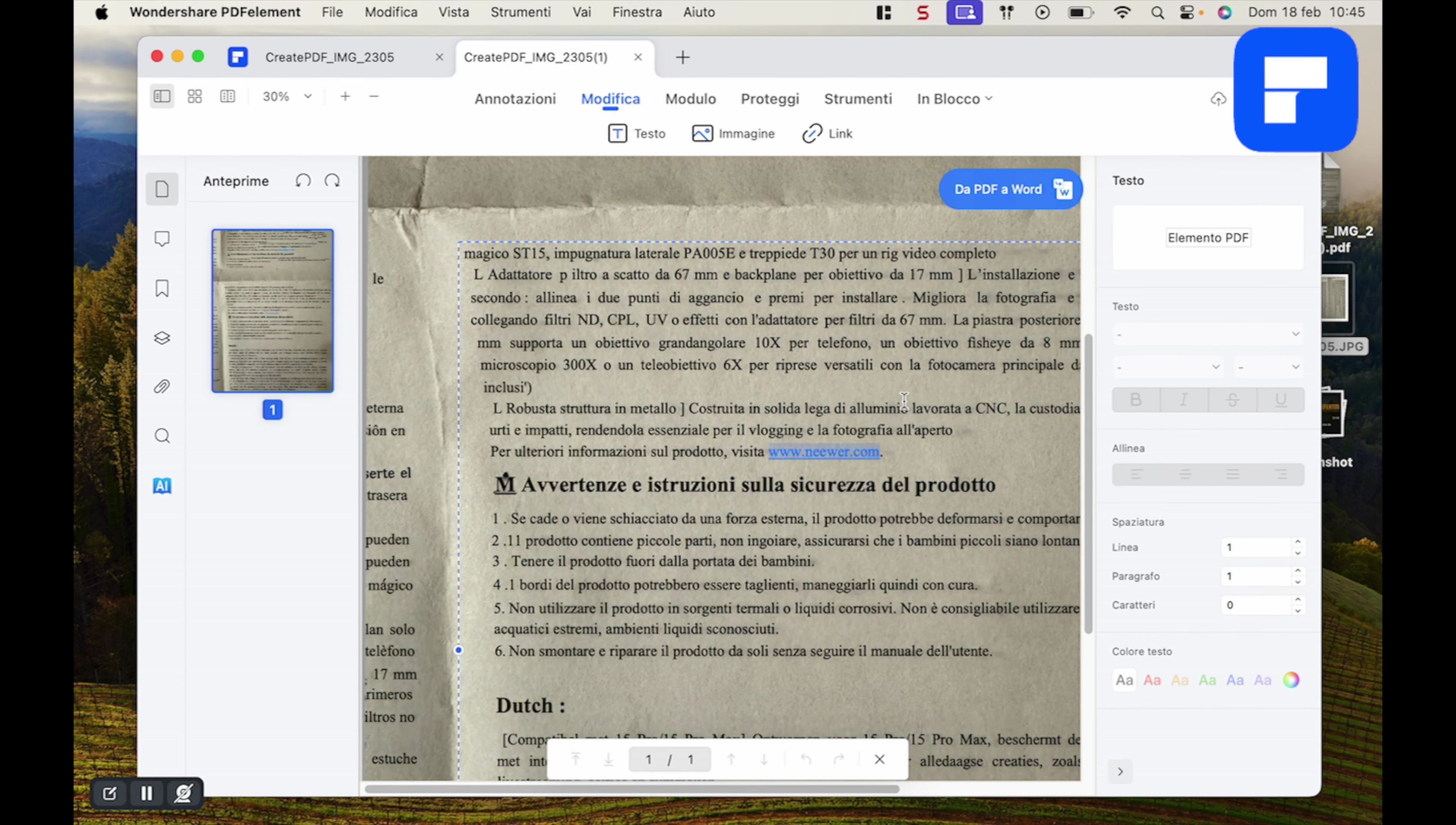 Estrazione Testo da Foto di Libri e Documenti con PDF Element: Guida Completa
