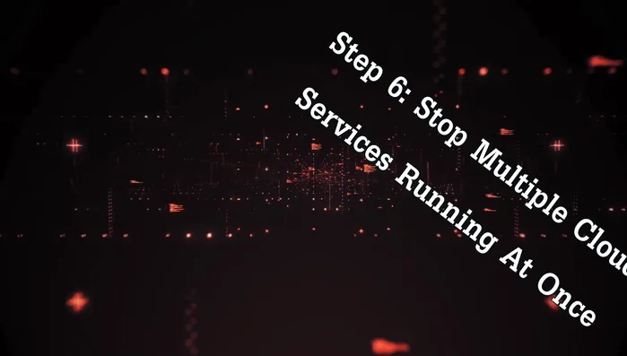 Interrompi i servizi cloud inutili o ridondanti.