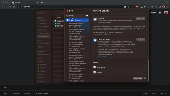 Chiudi la finestra delle Preferenze di Sistema.