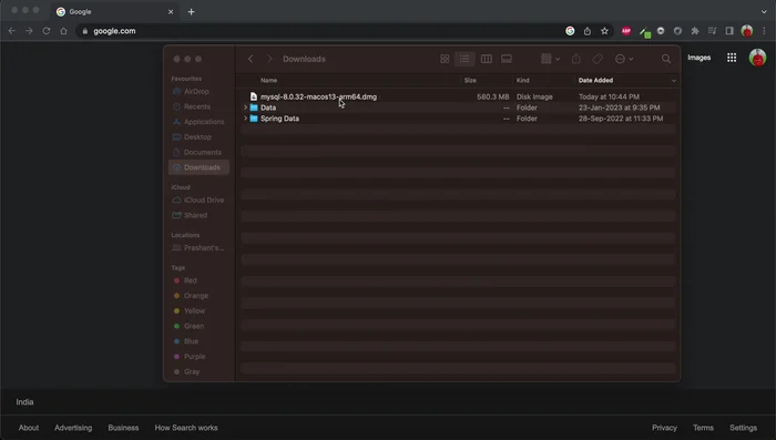 Se appare un messaggio di errore relativo ad uno sviluppatore non identificato, chiudi il popup.