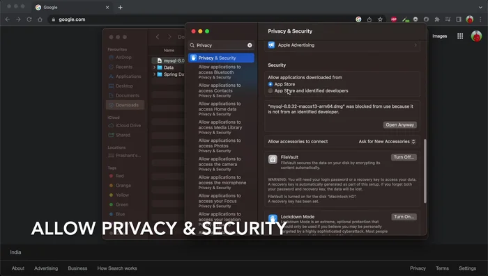 Inserisci la tua password per confermare le modifiche.