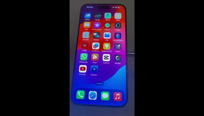 Aprire l'App Store, cercare "File" e scaricare l'applicazione.