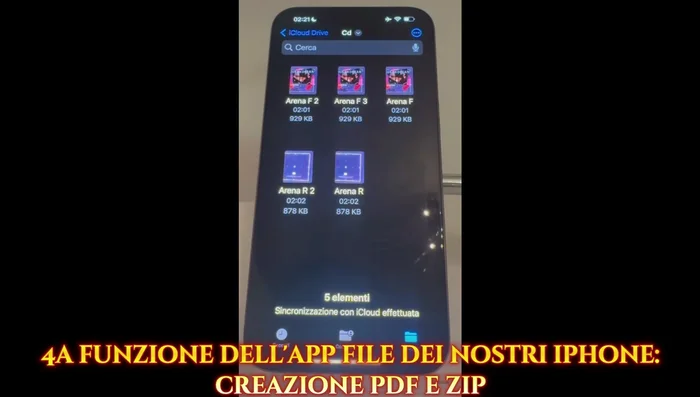 Comprimere file in formato ZIP.