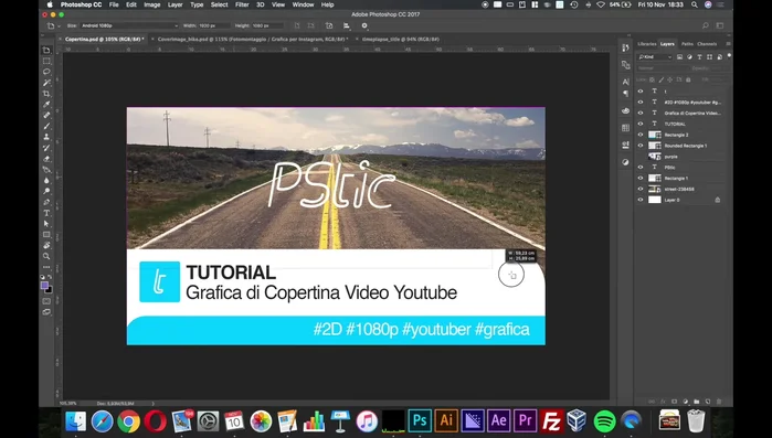 Rilasciare il mouse per creare l'Artboard.