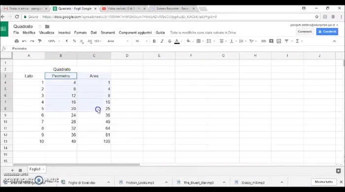 Scegli il tipo di grafico (ad esempio, 'Grafico a linee').
