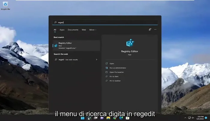 Se richiesto, selezionare "Sì" nel prompt del Controllo dell'account utente