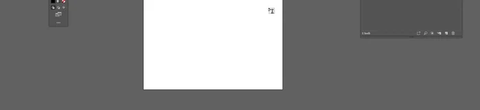 Utilizza lo strumento rettangolo per creare una forma sopra il testo.