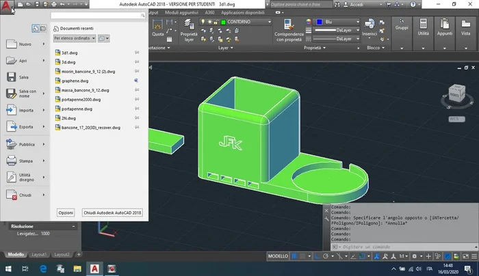 Cliccare su 'Salva'. Il software procederà con l'esportazione.