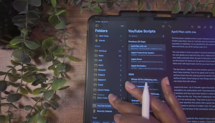 Modifica dell'ordine delle cartelle tramite la funzione 'Modifica'.