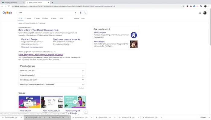 Apri Google Chrome e installa l'estensione Kami.