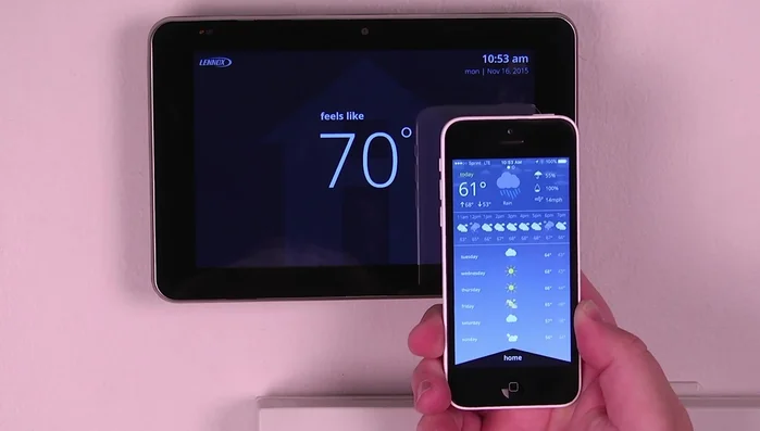 Controlla le previsioni meteo e la qualità dell'aria (Allergen Defender).