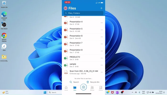 Utilizza il cestino per recuperare o eliminare definitivamente i file eliminati. I file rimangono nel cestino per 30 giorni.