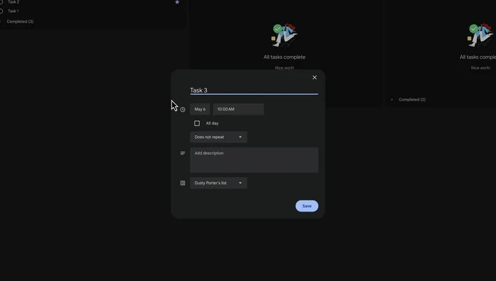 Crea attività ricorrenti: crea una nuova attività e seleziona la frequenza di ripetizione (giornaliera, settimanale, mensile, annuale o personalizzata).