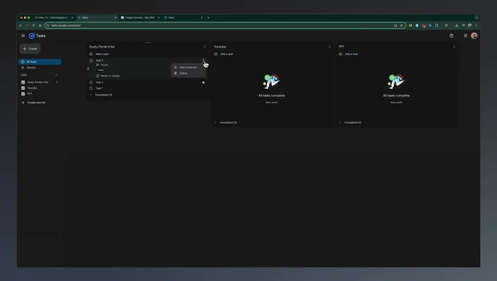 Rimuovi attività ricorrenti: rimuovi la ripetizione tramite la X o dal menu opzioni.