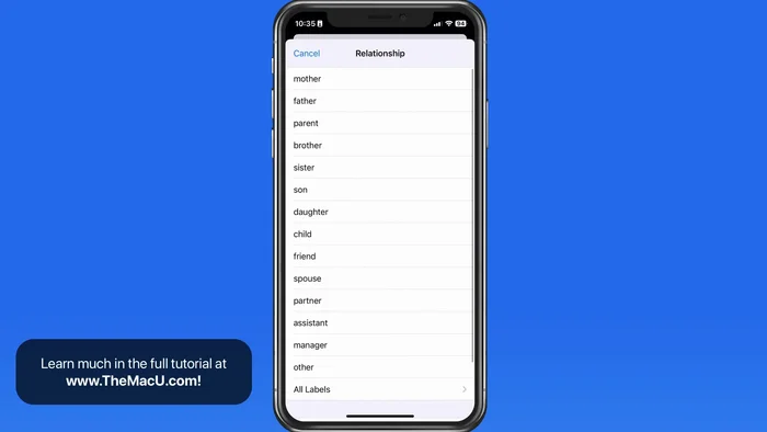 Verifica che il contatto sia elencato nel tuo ID medico.