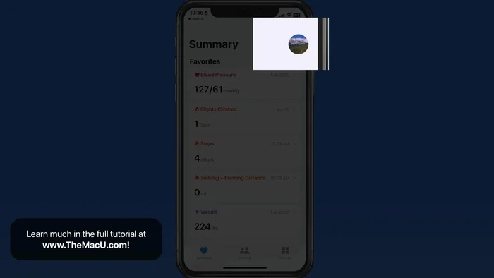 Aggiungi o rimuovi contatti di emergenza dall'ID medico.