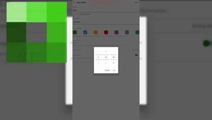 Scegli HabitBull per una semplice interfaccia visiva che traccia le tue abitudini quotidianamente. L'obiettivo è quello di mantenere una 'streak' continua.