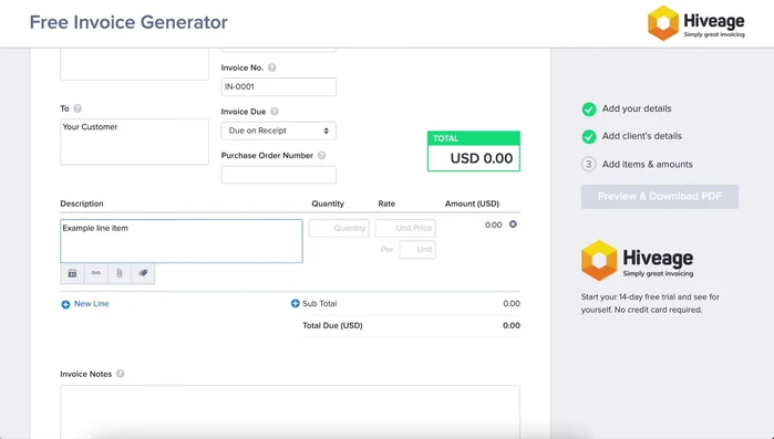 Aggiungere note per il cliente (opzionale).