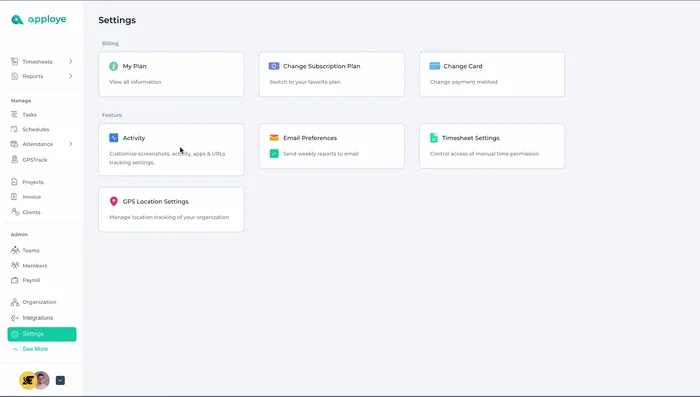 Configura le impostazioni di monitoraggio remoto (screenshot).