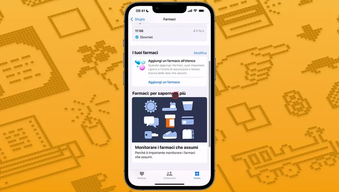 Scegli un'icona rappresentativa del farmaco.
