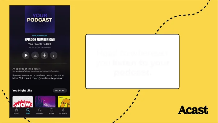 Trova il tuo podcast preferito e clicca sul link per l'abbonamento nella descrizione.
