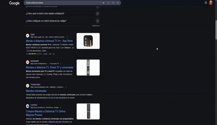 Premere il pulsante 'SET' sul telecomando.