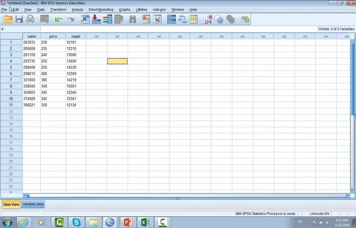 Selezionare il foglio corretto (es. 'Foglio1').
