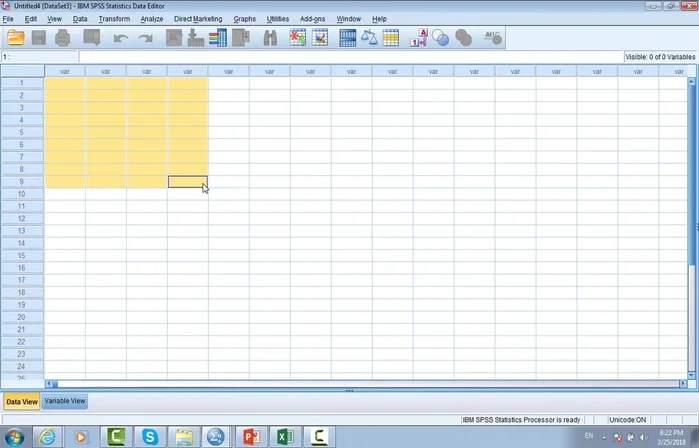 Selezionare il foglio corretto (es. 'Foglio1').